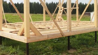 Сарай на винтовых сваях или хозблок на сваях Углич цена от 2492 руб. / шт.